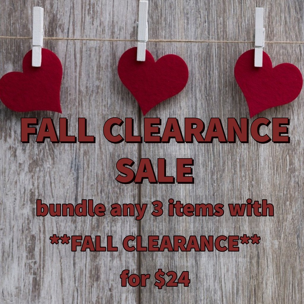 Fall Clearance